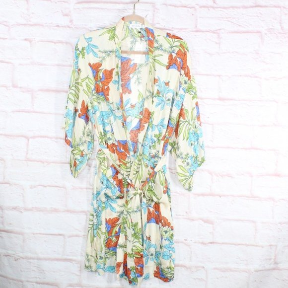 eye candy Dresses & Skirts - NWT! Eye Candy Multicolor Floral Printed Wrap Belt Summer Dress Size S